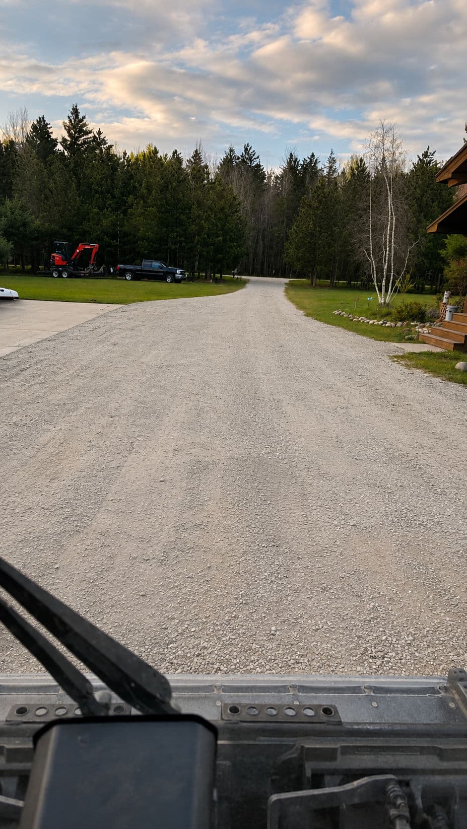 Project Crushed Concrete Driveway with Garage Drainage Pipe Fix image